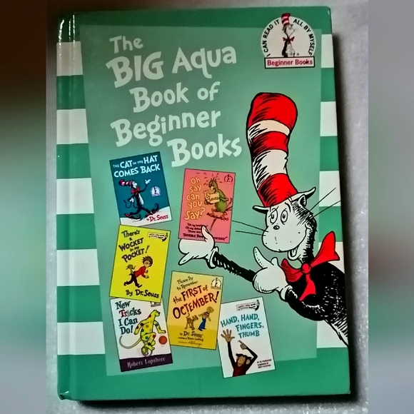 Dr. Suess Other - Dr.Suess / The Big Aqua Book of Beginner Books Children's Hardcover Book